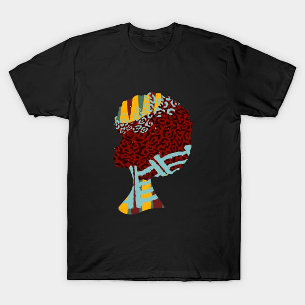 Afro Hair T-Shirt by Full Moon